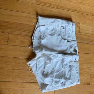 White American eagle jean shorts!